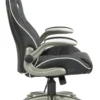 OC Office Furniture | Black and White Gaming Chair