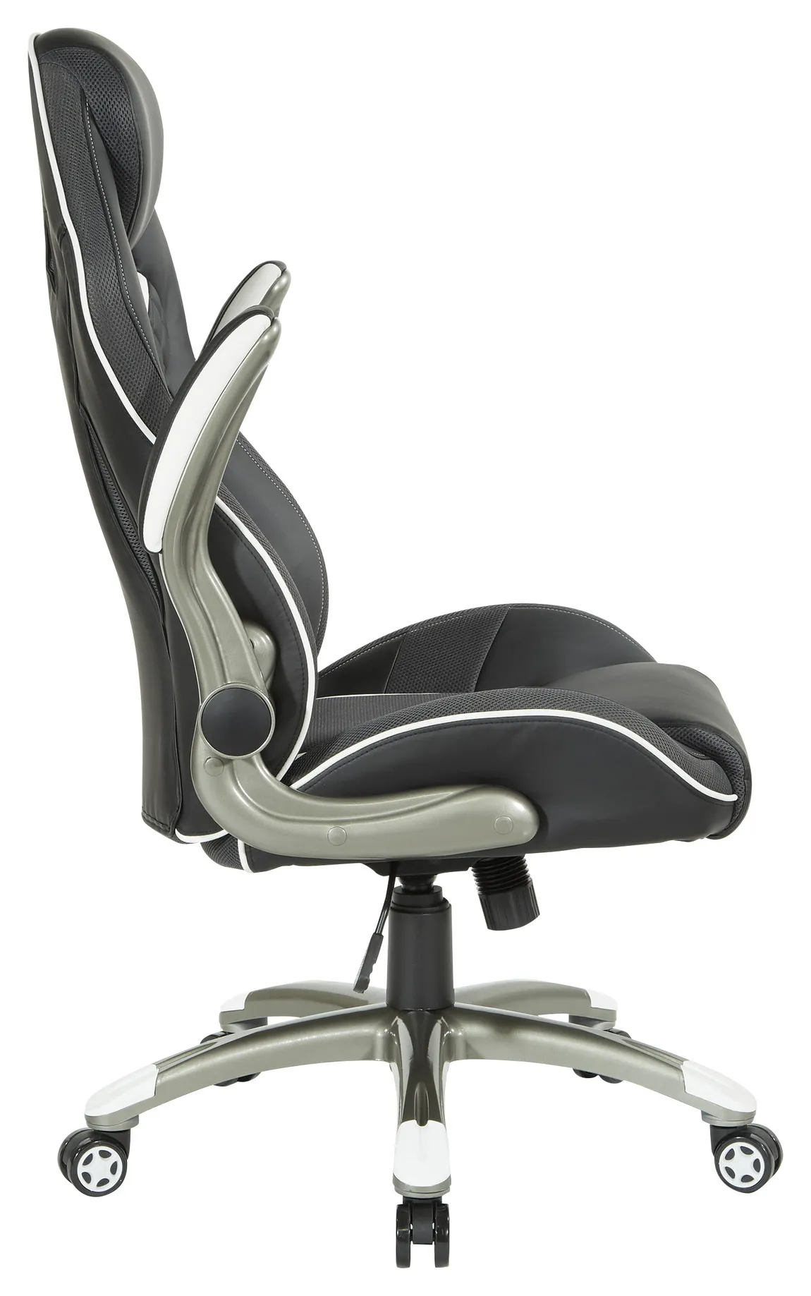 25191 black and white gaming chair 5