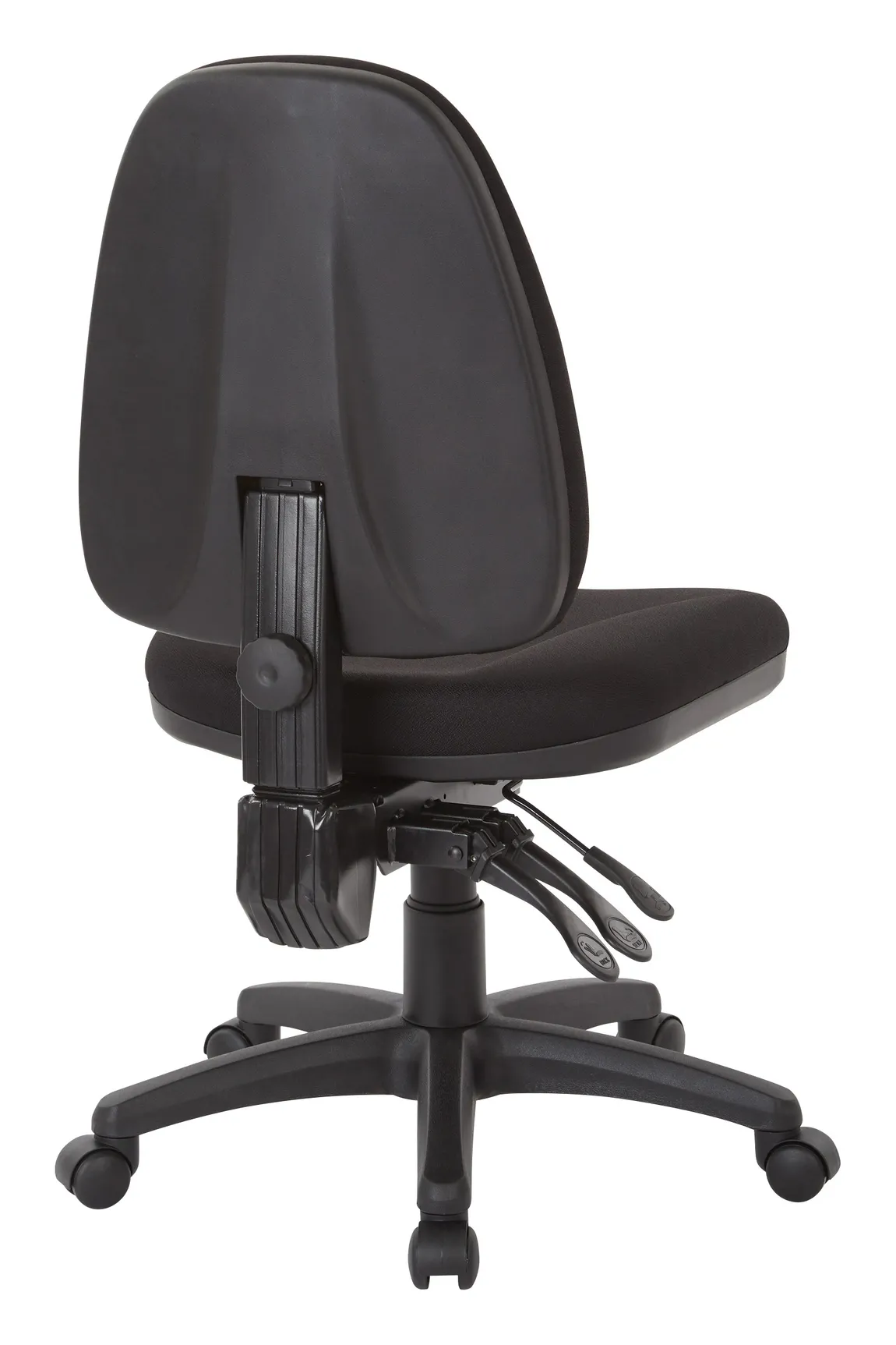 25949 fabric ergonomic office chair without arms 3