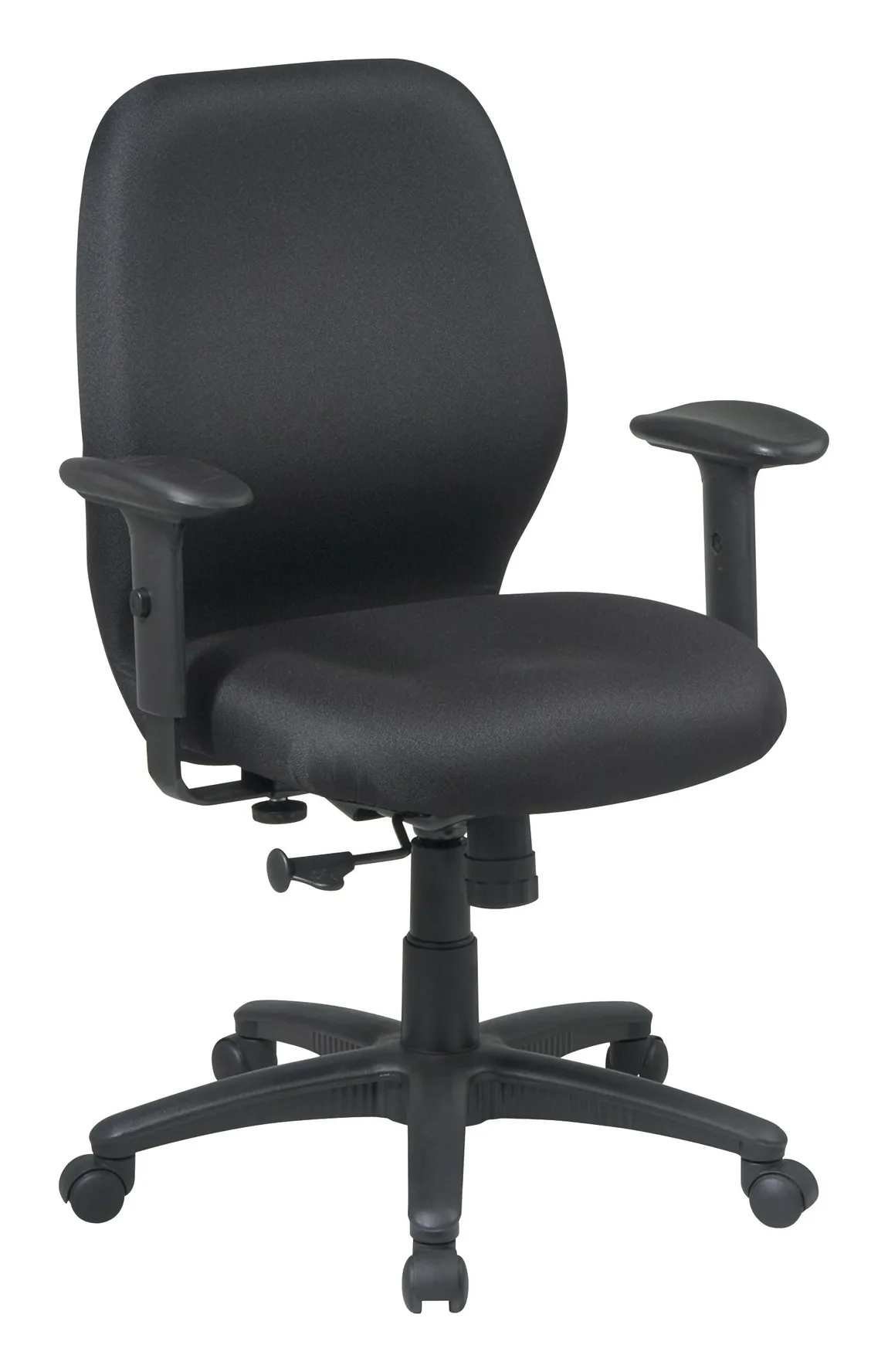 25975 mid back padded office chair 1