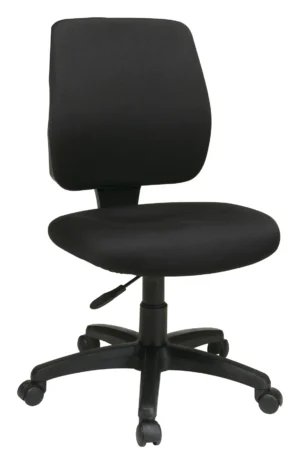 Armless Office Chair Work Smart