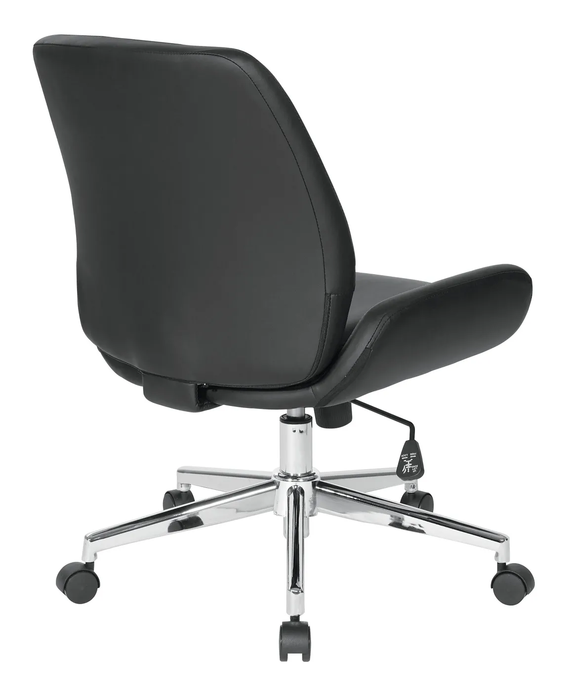 31755 mid back vinyl chair 3