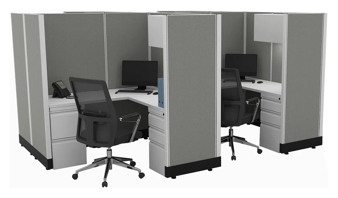 25648 4 person cubicle 1