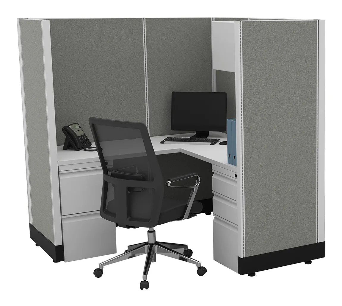 25688 l shaped cubicle workstation 1