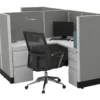 27674 2 person cubicle with power 1