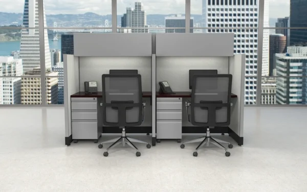 74019 call center cubicle for two 1