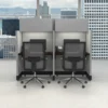 74042 call center cubicle for two 1