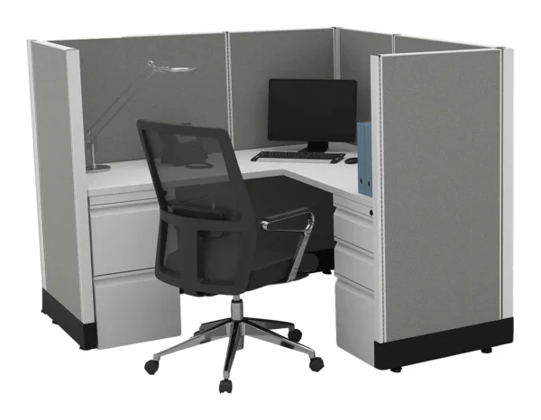 25963 l shaped cubicle workstation 1