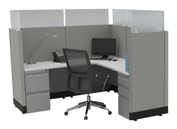 26136 l shaped cubicle workstation 1