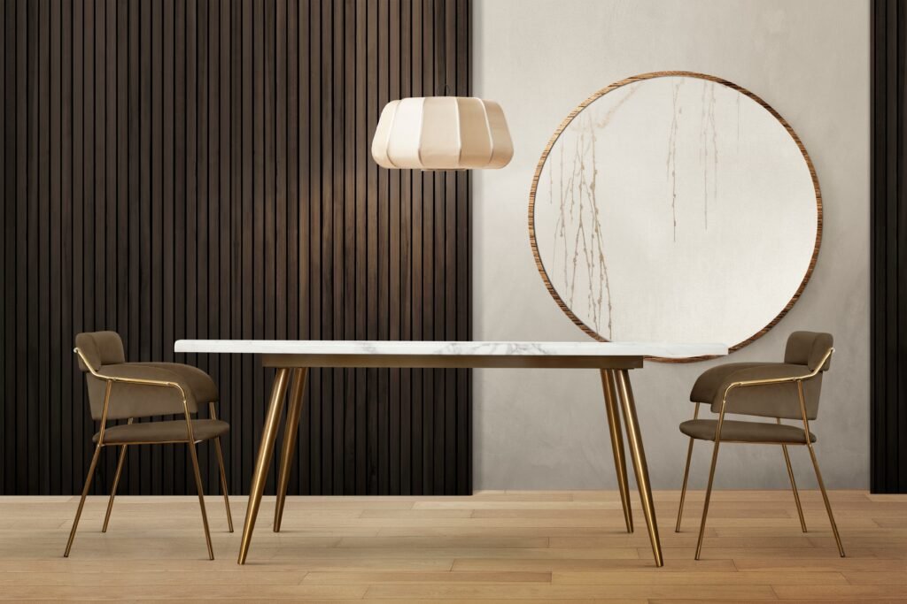 luxury authentic dining room interior design (1)