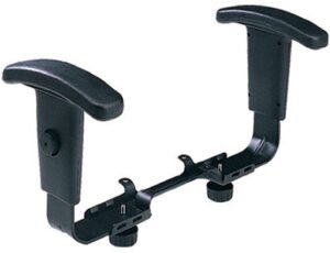 Office Star 2-Way Adjustable Chair Arm Kit, Chrome