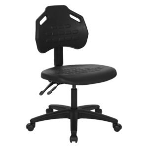Office Star Armless Self-Skinned Urethane Task Chair
