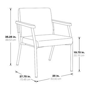 Office Star Big & Tall Bariatric Patient Guest Chair