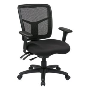 Office Star Pro-Line ProGrid Back Managers Chair with 3-Way Arms