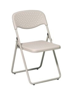 Office Star Plastic Seat & Back Folding Chair (4-Pack)