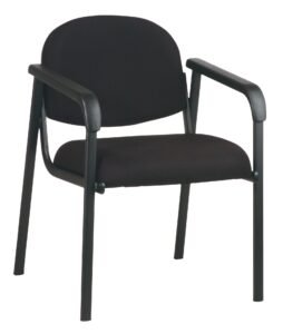 Office Star Work Smart Designer Shell Back Visitor Chair with Arms