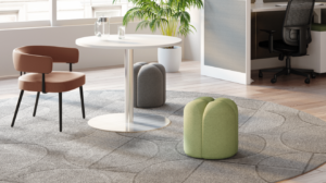 Friant Petalstool Flower-Shaped Ottoman, Two Sizes