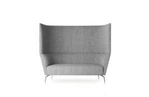 Friant Jot Two-Seat High-Back Lounge Sofa