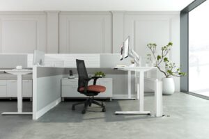 Friant Desk-Mounted Dual Monitor Arm