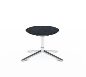 Friant Nik Felt Swivel Ottoman