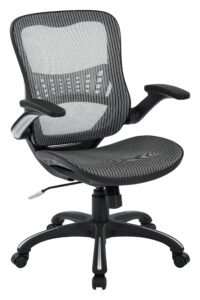 Office Star WorkSmart Mesh Seat and Back Managers Chair