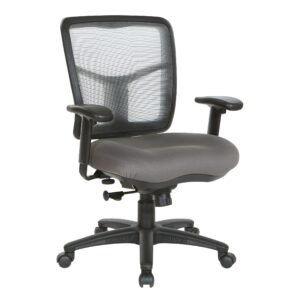 Office Star Pro-Line II Air Mist Mesh Back Chair, Grey