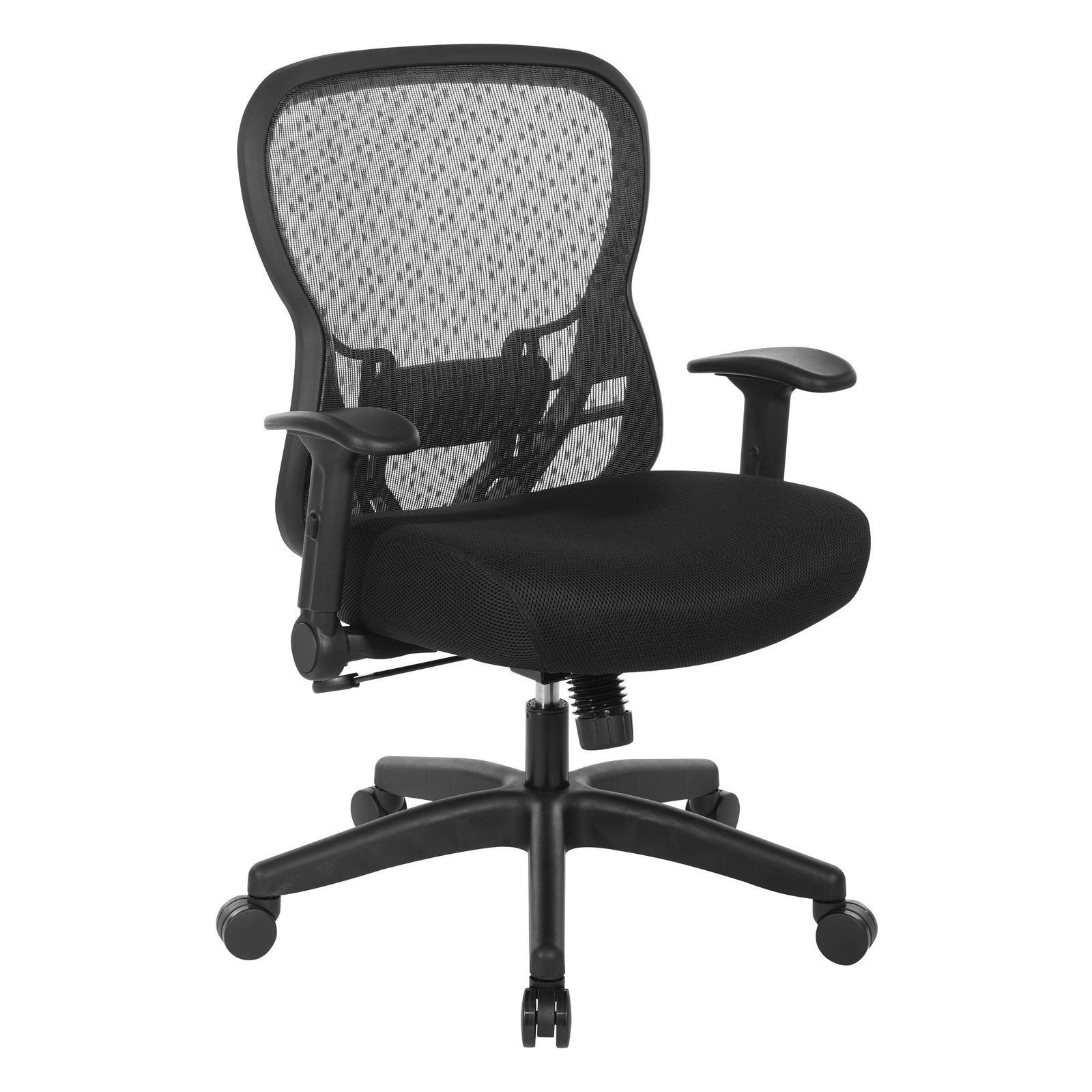 Office Star SPACE Deluxe R2 SpaceGrid® Back Chair with Memory Foam Seat