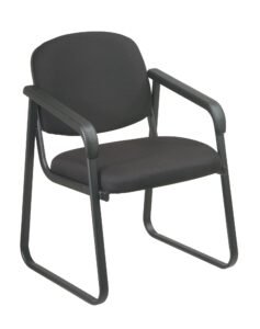Office Star Deluxe Sled Base Chair with Designer Plastic Shell