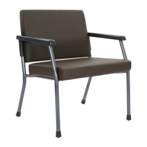 Office Star Work Smart BC9602 Bariatric Healthcare Guest Chair – 400 lb Capacity