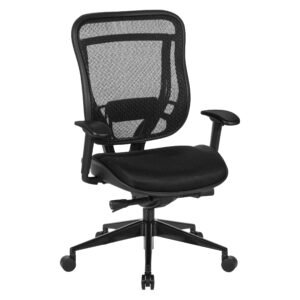 Office Star SPACE Seating 818 Mesh Back Ergonomic Executive Chair
