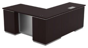Office Star Tuxedo TUX-45L 48" x 24" Left Return Set