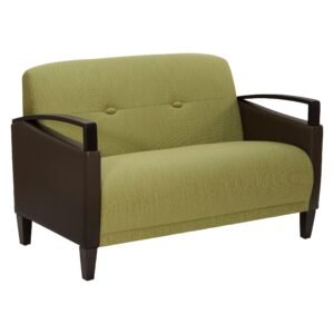 Office Star Main Street Custom Fabric Loveseat