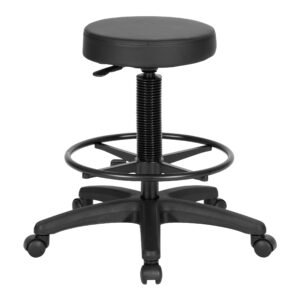 Work Smart ST217 Pneumatic Medical & Lab Work Stool