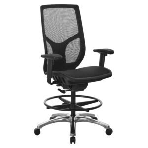 Office Star Pro-Line II 99583MDC ProGrid Mesh Drafting Chair