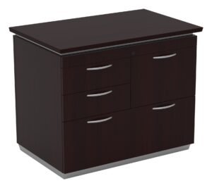 Office Star Tuxedo 36" Wide MultiFile Cabinet with Top