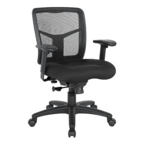 Office Star ProGrid® Mesh Back Manager's Chair with Ratchet Back