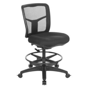 Office Star ProGrid Mesh Back Drafting Chair with Footring