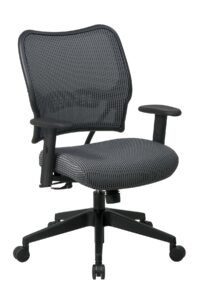 SPACE Seating Deluxe Office Chair, Charcoal VeraFlex