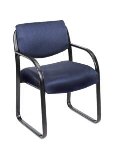 Boss Contract Fabric Sled Base Guest Chair (B9521)