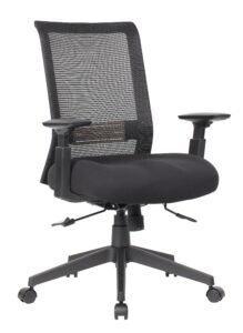 Boss Linear Mesh Synchro-Tilt Chair with Seat Slider (B6568)