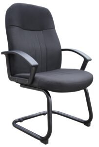 Boss Mid-Back Crepe Fabric Cantilever Guest Chair (B8309)