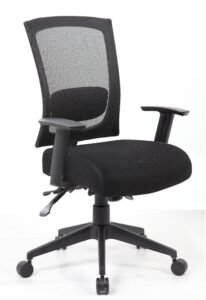 Boss Contract Mesh Multi-Function Chair, Seat Slider (B6716-SS)