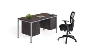 Boss Simple System 66" x 24" Double Pedestal Desk (SGSD003-102)
