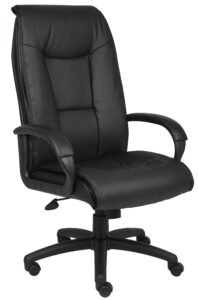 Boss Pillow Top LeatherPlus Executive Chair (B7601)