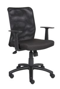 Boss Mesh Task Chair with Tilt Lock and T-Arms (B6106)