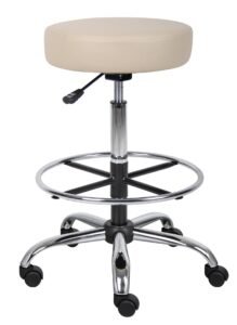 Boss Armless Antimicrobial Vinyl Medical and Drafting Stool (B16240)
