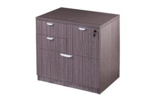 Boss Combination Lateral File with Box & File Drawers (N114)