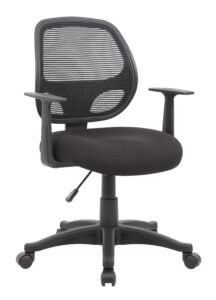 Boss Linear Mesh Back Task Chair with T-Arms (B606)