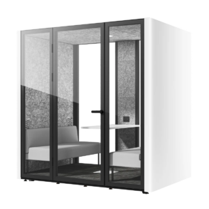Friant ReddiSpace OurTime Deluxe 4-Person Office Pod & Meeting Booth