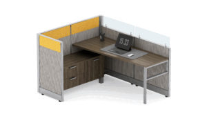 Friant Novo FH-1001 6' x 5.5' Single Cubicle Workstation